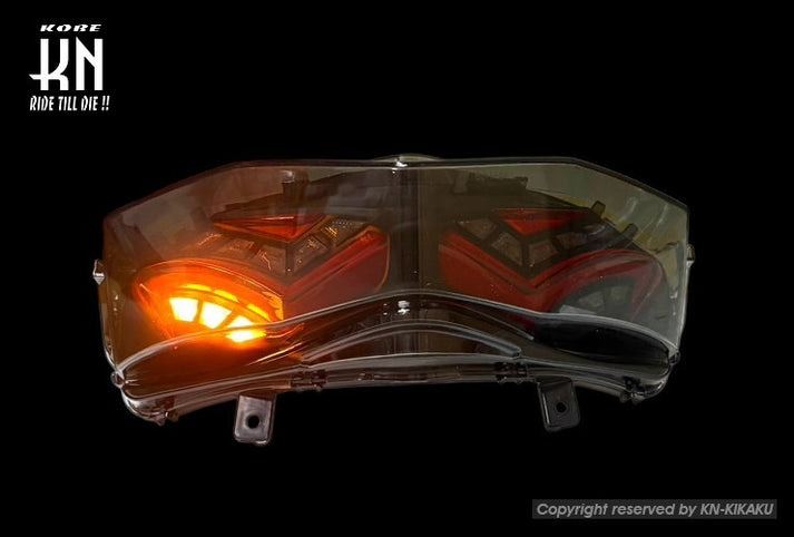 LED Tail Assembly Smoked Lens/Red