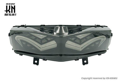LED Tail Assembly Smoked Lens/White