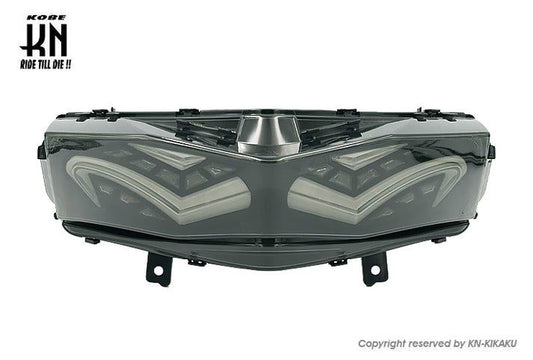 LED Tail Assembly Smoked Lens/White