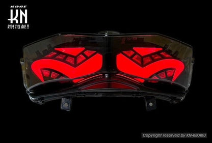LED Tail Assembly Smoked Lens/White