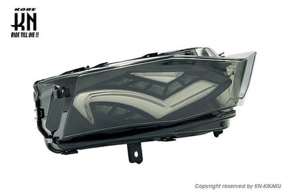 LED Tail Assembly Smoked Lens/White