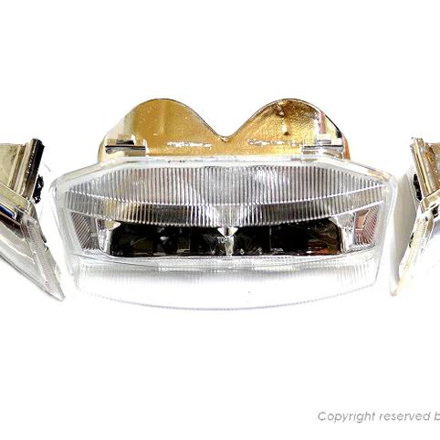 リフレクターダブルヘッドライトアッセン/ウインカーセット クリアー DIO DIO SP DIO SR