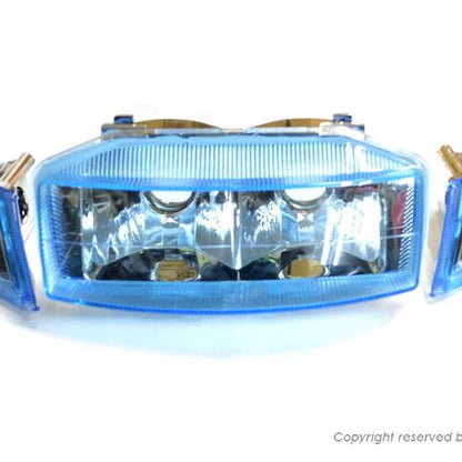リフレクターダブルヘッドライトアッセン/ウインカーセット ブルー DIO DIO SP DIO SR