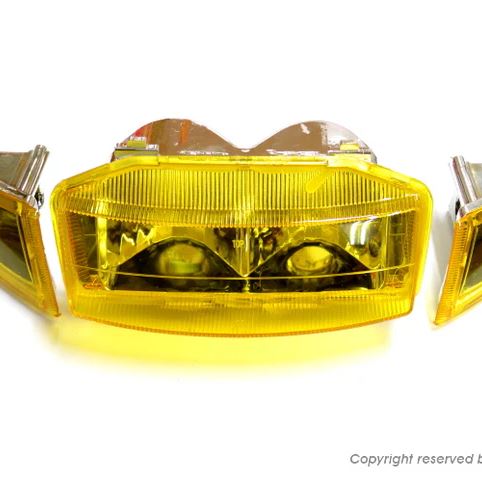 Reflector Double Headlight Assembly/Winker Set Yellow DIO DIO SP DIO SR