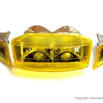 Reflector Double Headlight Assembly/Winker Set Yellow DIO DIO SP DIO SR
