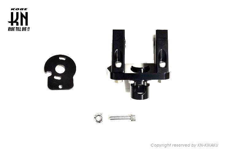 NCY Handlebar Post + Meter Bracket Black 10mm UP / 20mm Front/Back Zoomer / AF58