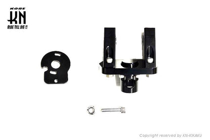 NCY Handlebar Post + Meter Bracket Black 10mm UP / 20mm Front/Back Zoomer / AF58
