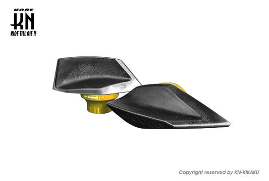 KOSO Aero Axle Sliders Gold Universal Motorcycle Exterior Parts