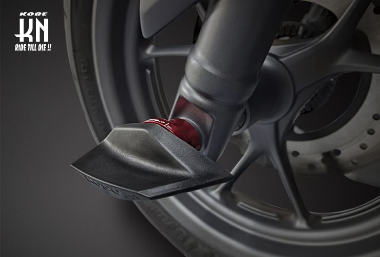 KOSO エアロアクスルスライダー ゴールド 汎用 バイク 外装 パーツ