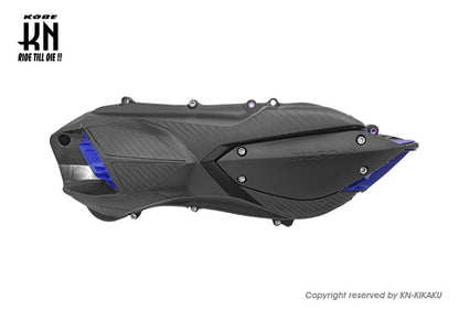 KOSO Crankcase Cover Blue Cygnus Gryphus (6th gen)/BWS125 (3rd gen)/NMAX125/155 (2nd gen/V2)