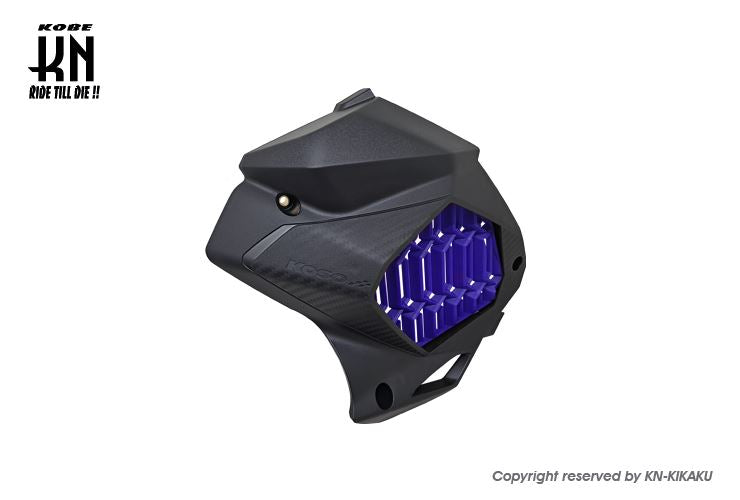 KOSO ラジエーターカバー ブルー シグナスGRYPHUS(6型)/BWS125(3型)/NMAX125/155(2型/V2)/X FORCE バイク