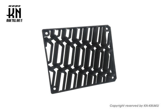 KOSO Radiator Cover Color Change Kit Black Motorcycle