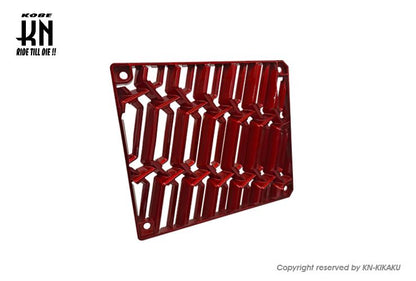KOSO Radiator Cover Color Change Kit, Candy Red