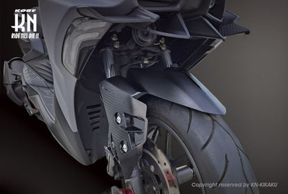 KOSO アジャスタブルフロントフェンダー2 X-FORCE/FORCE2.0/SYM DRG/MMBCU/シグナスX4/5型 バイク