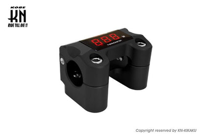チューニングハンドルバーブラケット ブラック 28.6Φ ファットバー付 BWS125