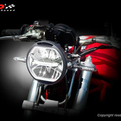 KOSO LEDヘッドライト 170mm×85.7mm 約920g 汎用