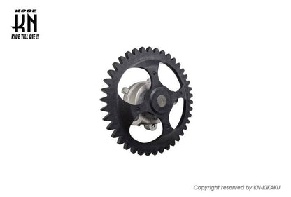 Gear-driven high-capacity oil pump