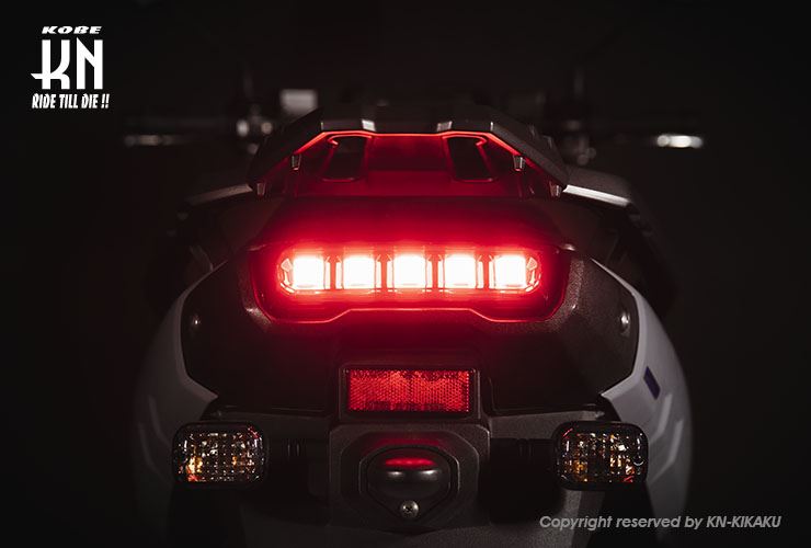 KOSO LEDテールランプ BWS125/3型 バイク 電装 パーツ