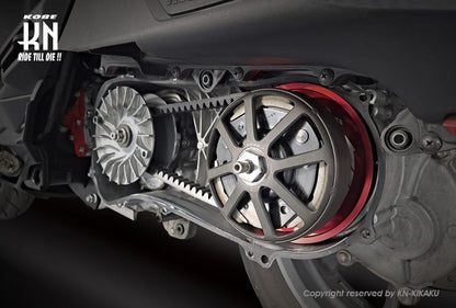 KOSO HPアルミセカンダリ レッド シグナスGRYPHUS(6型)/X FORCE/NMAX125/155 バイク