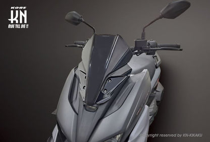 KOSO エアロスクリーン メーターバイザー X FORCE/FORCE2.0 バイク