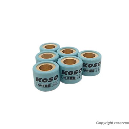 KOSO ウエイトローラー 12.5g 17×12mm ヴェクスター125/150 ストリートマジック110/110(2) アドレス110 アドレスV50/V100 レッツ/(2)