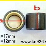 KOSO ウエイトローラー 8.0g 17×12mm ヴェクスター125/150 ストリートマジック110/110(2) アドレス110 アドレスV50/V100 レッツ/(2)