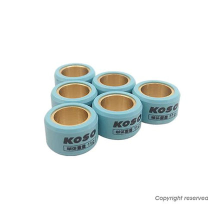 KOSO レーシングウエイトローラー 13.5 G 20×12mm シグナスX シグナスグリファス BW'S125/X/R マジェスティ125 NMAX125/155