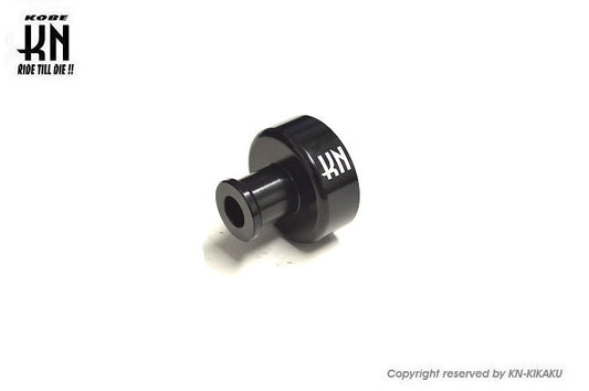 右アルミアクスルカラー ブラック アドレスV125S/L0～L3