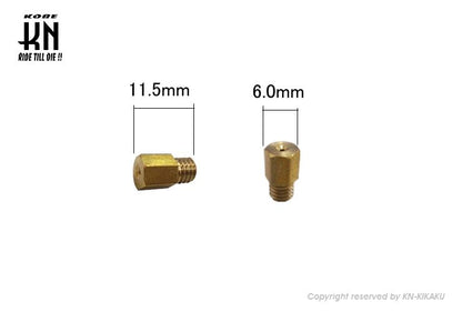 Main Jet Set Mikuni Large Hex 175/180/185/190/195/200 6-piece Set Motorcycle