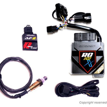 aRacer アレーサー RC MiniX コンプリートECU + AF2 ワイドバンドO2センサーLSU4.9付属 空燃比モジュール YZF-R25/MT25