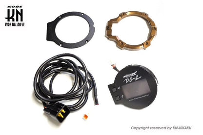 Aracer DG-2 Multifunction Display Titanium Gold Motorcycle Meter Parts