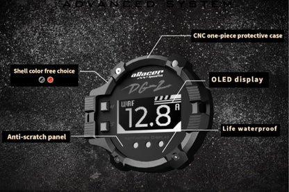 Aracer DG-2 Multifunction Display Titanium Gold Motorcycle Meter Parts