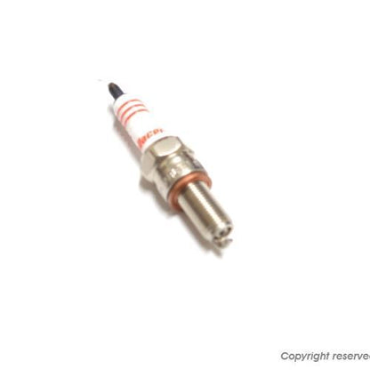 aRacer DUAL IRIDIUM Spark Plug AB8RII for Cygnus X/BWS125, etc. (Equivalent to CR8E)