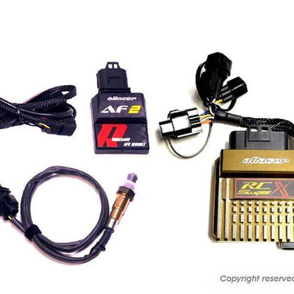 aRacer アレーサー RC SuperX コンプリートECU + AF2 ワイドバンドO2センサーLSU4.9付属 空燃比モジュール YZF-R125/XSR125/MT125国内仕様
