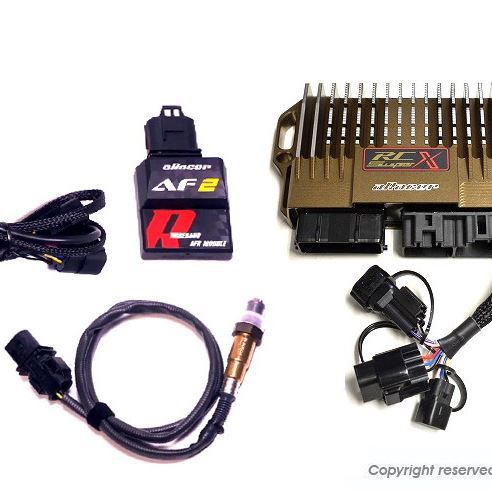 aRacer アレーサー RC SuperX コンプリートECU + AF2 ワイドバンドO2センサーLSU4.9付属 空燃比モジュール シグナスGRYPHUS 6型 /BWS125 3型 /X FORCE/FORCE2.0
