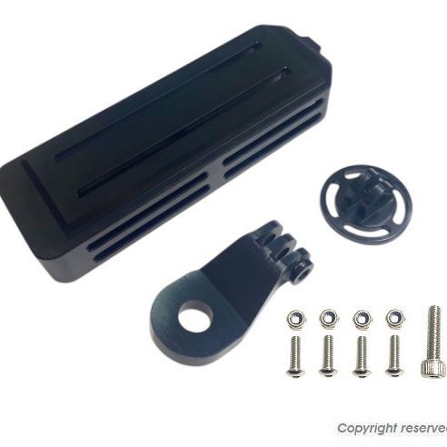 aRacer アレーサー iMode5 CNCアルミケース ブラック aRacer iMode5専用