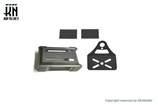 aRacer SportD CNC Mounting Bracket Silver Motorcycle