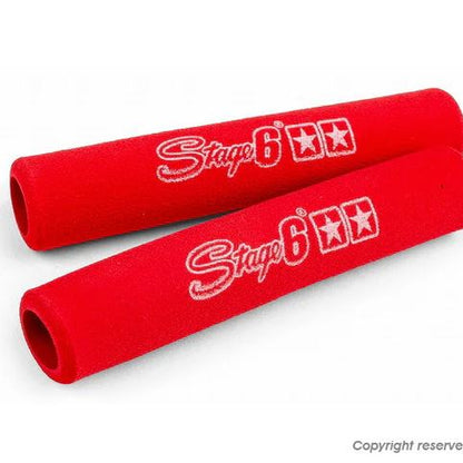 STAGE6 Brake Lever Grips, Red, Universal