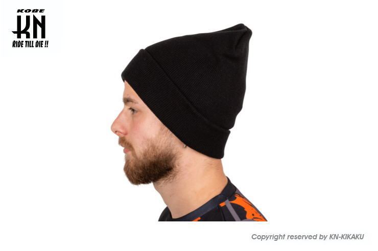 STAGE6 BEANIE STAGE6 R/T Knit Beanie Black Motorcycle Hat UV Protection Warm Washable