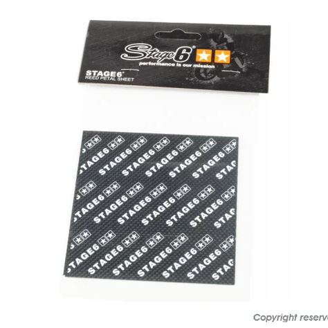 STAGE6 汎用カーボンリードバルブシート 厚み0.35mm