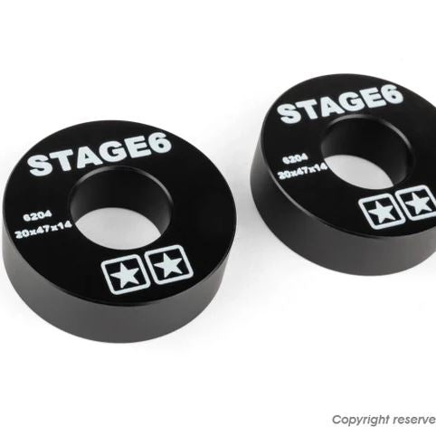 STAGE6 クランクシャフトダミーベアリング 外径47mm 内径20mm 幅14mm JOG50 JOG90 アクシス90 JOG80 チャンプ80 BW'S50 GEAR