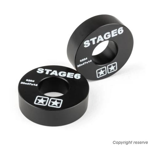 STAGE6 クランクシャフトダミーベアリング 外径47mm 内径20mm 幅14mm JOG50 JOG90 アクシス90 JOG80 チャンプ80 BW'S50 GEAR