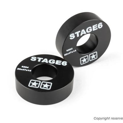STAGE6 クランクシャフトダミーベアリング 外径47mm 内径20mm 幅14mm JOG50 JOG90 アクシス90 JOG80 チャンプ80 BW'S50 GEAR
