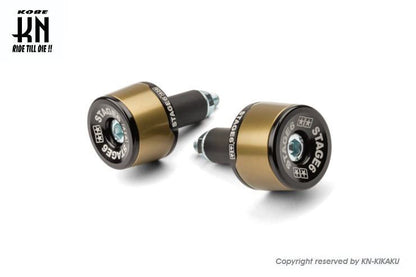 STAGE6 HANDLEBAR ENDS HQ Bar End Hard Anodized Universal Motorcycle Handlebar Parts