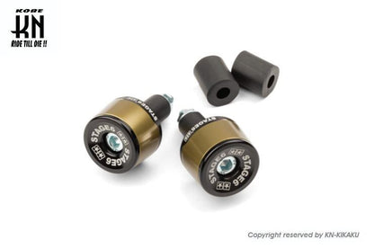 STAGE6 HANDLEBAR ENDS HQ Bar End Hard Anodized Universal Motorcycle Handlebar Parts