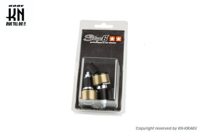 STAGE6 HANDLEBAR ENDS HQ Bar End Hard Anodized Universal Motorcycle Handlebar Parts