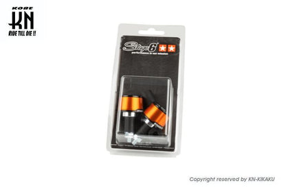 STAGE6 HANDLEBAR ENDS HQ Bar Ends Orange Universal Motorcycle Handle Parts