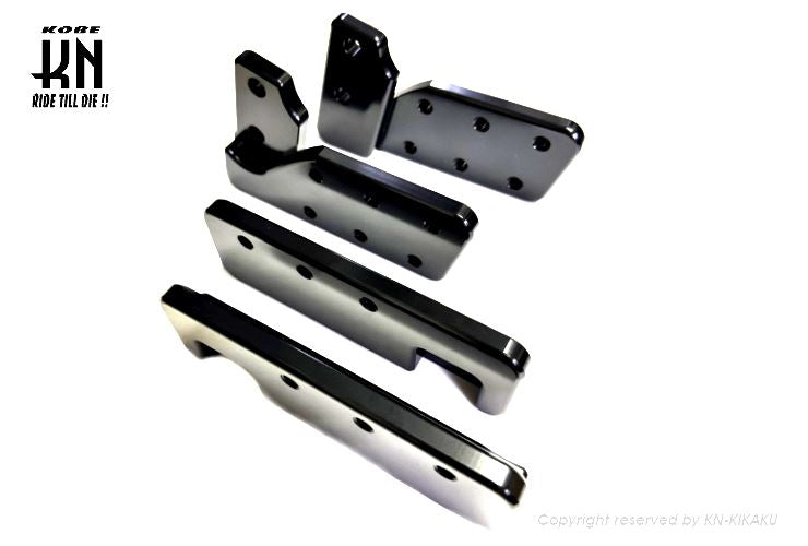 NCY Seat Back Moving Kit, Black, Zoomer Bike
