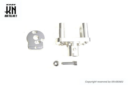 NCY ハンドルポスト+メーターブラケット シルバー ズーマー/AF58