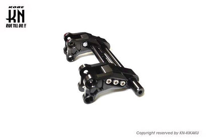 ZOO Reinforced Aluminum Engine Hanger, Black/Black, for Cygnus Gryphus 6th Gen, BW'S125 3rd Gen, etc. Motorcycle